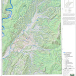 WV Division of Natural Resources Green Bank Quad Topo - WVDNR digital map