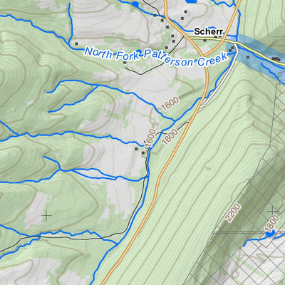 WV Division of Natural Resources Greenland Gap Quad Topo - WVDNR digital map