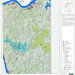 WV Division of Natural Resources Hancock County, WV Quad Maps - Bundle bundle