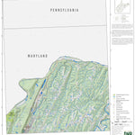 WV Division of Natural Resources Hancock Quad Topo - WVDNR digital map
