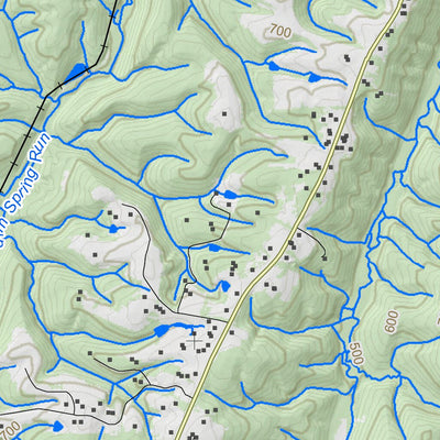 WV Division of Natural Resources Hancock Quad Topo - WVDNR digital map