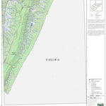WV Division of Natural Resources Hardy County, WV Quad Maps - Bundle bundle