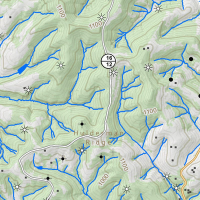 WV Division of Natural Resources Harrisville Quad Topo - WVDNR digital map