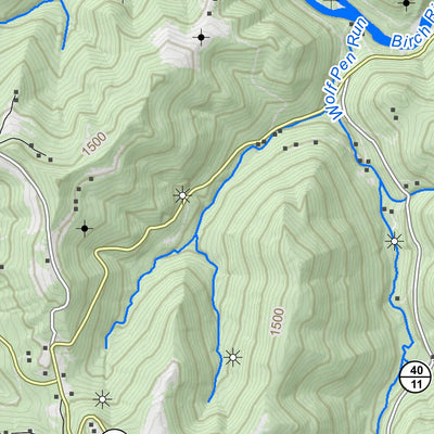 WV Division of Natural Resources Herold Quad Topo - WVDNR digital map