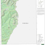 WV Division of Natural Resources Hightown Quad Topo - WVDNR digital map