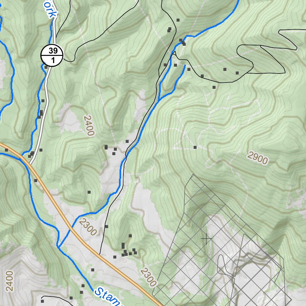 Hillsboro Quad Topo - WVDNR Map by WV Division of Natural Resources ...