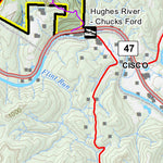 WV Division of Natural Resources Hughes River Wildlife Management Area digital map