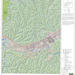 WV Division of Natural Resources Hurricane Quad Topo - WVDNR digital map