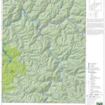 WV Division of Natural Resources Iaeger Quad Topo - WVDNR digital map