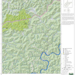 WV Division of Natural Resources Ivydale Quad Topo - WVDNR digital map