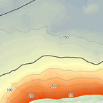 WV Division of Natural Resources Jennings Randolph Lake Fishing Guide (Large) digital map