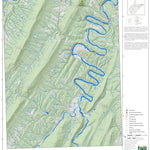 WV Division of Natural Resources Largent Quad Topo - WVDNR digital map