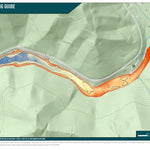 WV Division of Natural Resources Laurel Lake Fishing Guide digital map