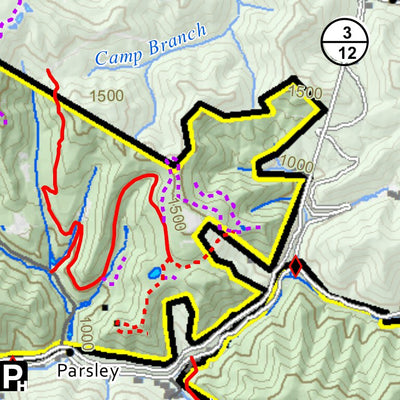 WV Division of Natural Resources Laurel Lake Wildlife Management Area digital map