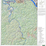 WV Division of Natural Resources Lincoln County, WV Quad Maps - Bundle bundle