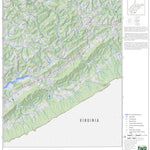 WV Division of Natural Resources Lindside Quad Topo - WVDNR digital map