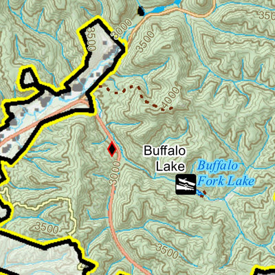 WV Division of Natural Resources Little River Wildlife Management Area digital map