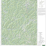 WV Division of Natural Resources Looneyville Quad Topo - WVDNR digital map