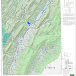 WV Division of Natural Resources Lost City Quad Topo - WVDNR digital map