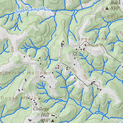 WV Division of Natural Resources Lubeck Quad Topo - WVDNR digital map