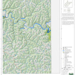 WV Division of Natural Resources Majorsville Quad Topo - WVDNR digital map