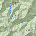 WV Division of Natural Resources Man Quad Topo - WVDNR digital map