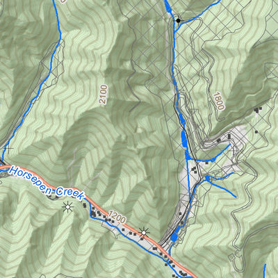 WV Division of Natural Resources Man Quad Topo - WVDNR digital map