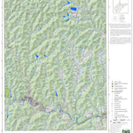 WV Division of Natural Resources Mannington Quad Topo - WVDNR digital map