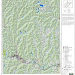 WV Division of Natural Resources Marion County, WV Quad Maps - Bundle bundle