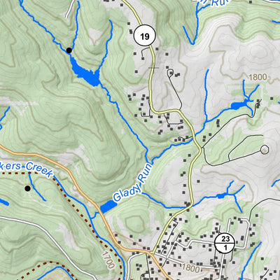 WV Division of Natural Resources Masontown Quad Topo - WVDNR digital map