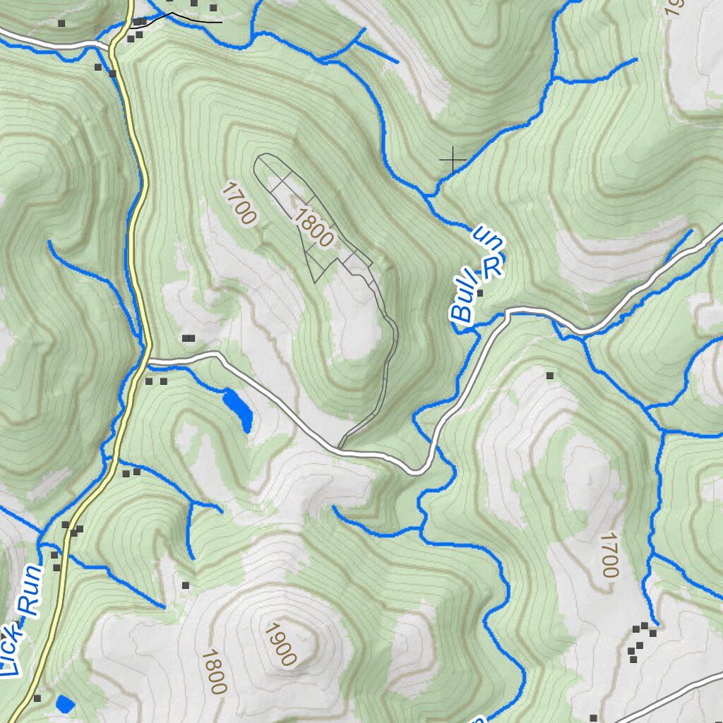 Masontown Quad Topo - WVDNR Map by WV Division of Natural Resources ...