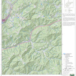 WV Division of Natural Resources Meadow Bridge Quad Topo - WVDNR digital map