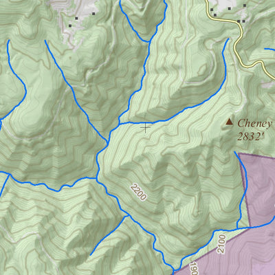 WV Division of Natural Resources Meadow Creek Quad Topo - WVDNR digital map