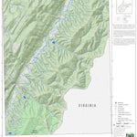 WV Division of Natural Resources Milam Quad Topo - WVDNR digital map