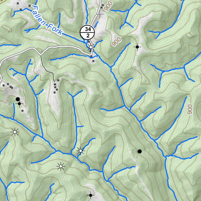 WV Division of Natural Resources Milton Quad Topo - WVDNR digital map