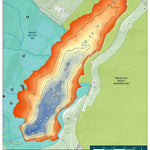 WV Division of Natural Resources Moncove Lake Fishing Guide digital map