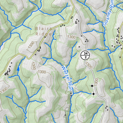 WV Division of Natural Resources Moundsville Quad Topo - WVDNR digital map