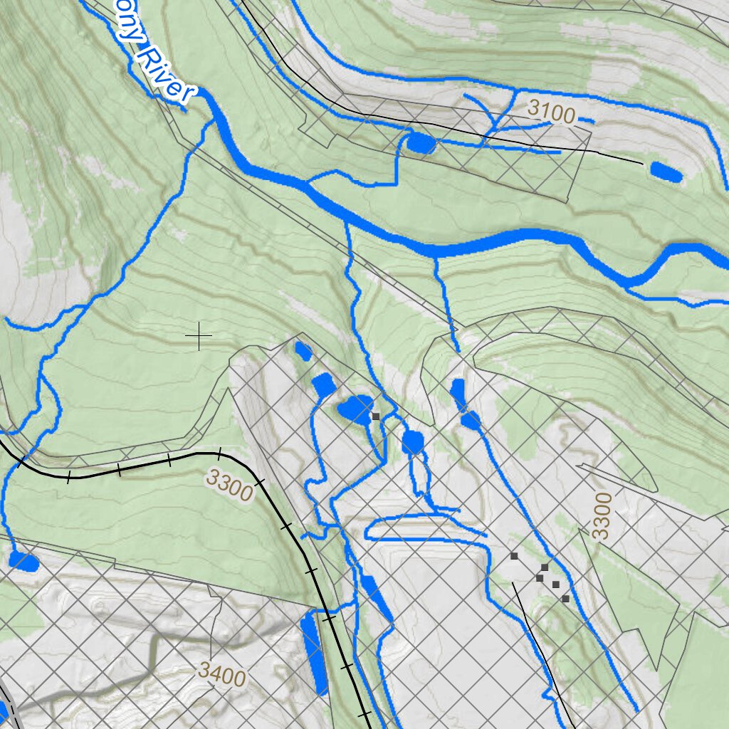 Mount Storm Lake Quad Topo WVDNR Map by WV Division of Natural