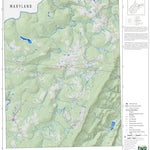 WV Division of Natural Resources Mount Storm Quad Topo - WVDNR digital map