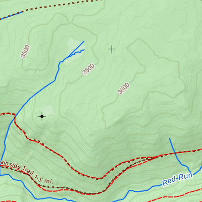 WV Division of Natural Resources Mozark Mountain Quad Topo - WVDNR digital map