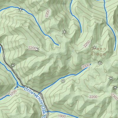 WV Division of Natural Resources Mullens Quad Topo - WVDNR digital map