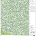 WV Division of Natural Resources Nestlow Quad Topo - WVDNR digital map