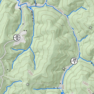 WV Division of Natural Resources Newton Quad Topo - WVDNR digital map