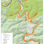 WV Division of Natural Resources O'Brien Lake Fishing Guide (Large) digital map