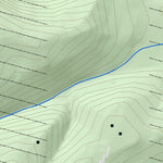 WV Division of Natural Resources O'Brien Lake Fishing Guide (Large) digital map