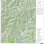 WV Division of Natural Resources Oceana Quad Topo - WVDNR digital map