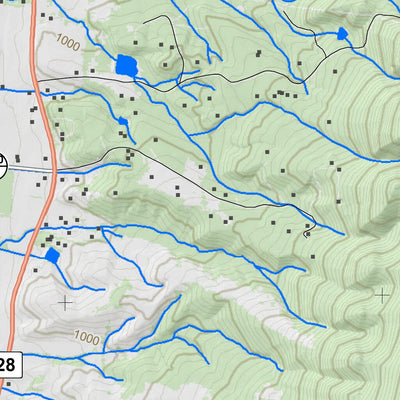WV Division of Natural Resources Old Fields Quad Topo - WVDNR digital map