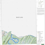 WV Division of Natural Resources Oldtown Quad Topo - WVDNR digital map