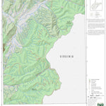 WV Division of Natural Resources Paddy Knob Quad Topo - WVDNR digital map