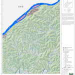 WV Division of Natural Resources Paden City Quad Topo - WVDNR digital map